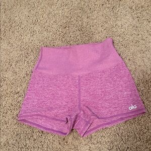 ALO Yoga Women's Lavender pink Athletic Shorts